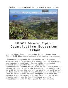NREM691 Quant Ecosystem Carbon